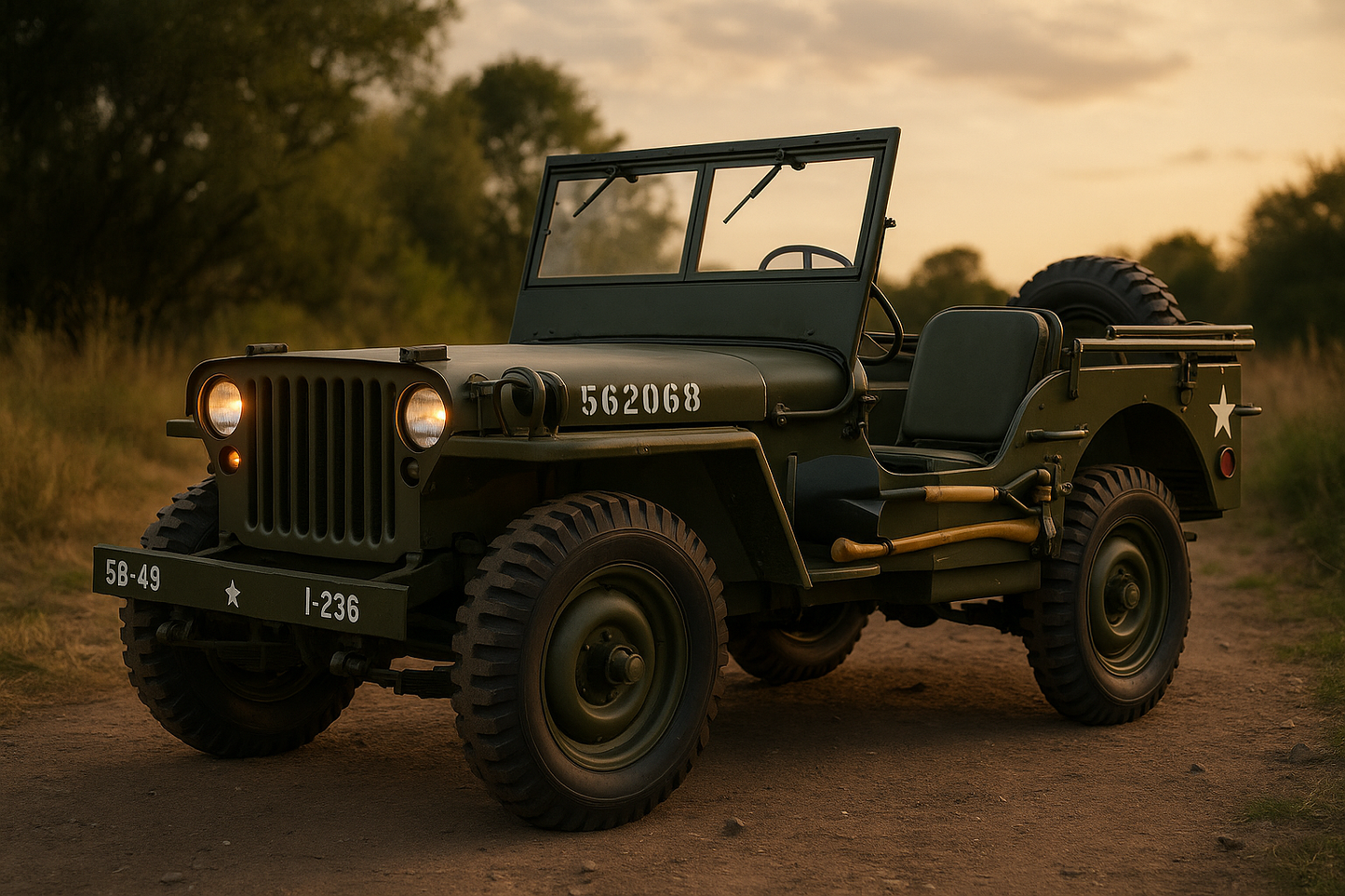 1941 MB WWII Willys Jeep