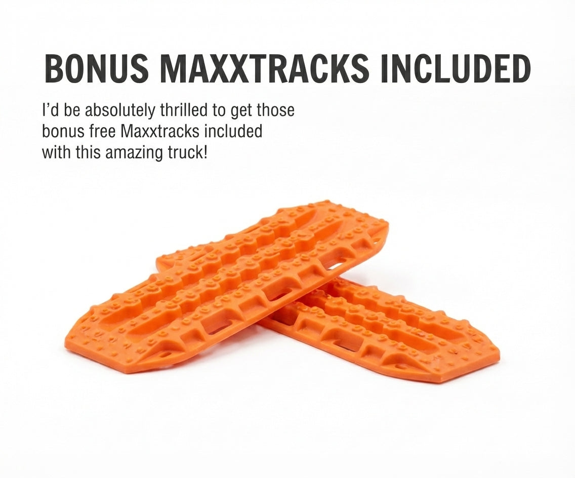 Toyota Hilux RC Crawler +Bonus Maxtracks