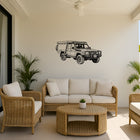 Land Cruiser 79 Series Steel Wall Art