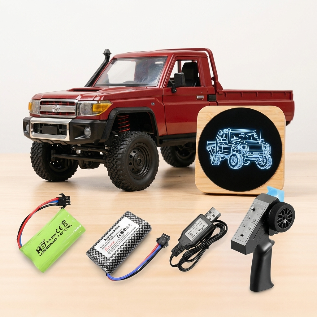 LC79 Ultimate Gift Bundle — Crawler + LED Bamboo Charger