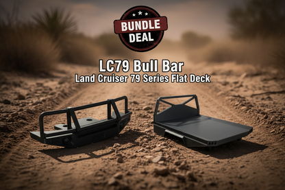 LC79 Bull Bar and Land Cruiser 79 Series Flat Deck bundle deal