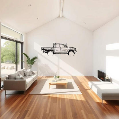 Your Custom Car Silhouette Metal Wall Art