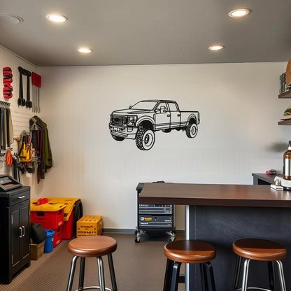2020 F-350 Super Duty Steel Wall Art